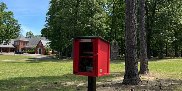 The Little Free Library of Church of the Epiphany