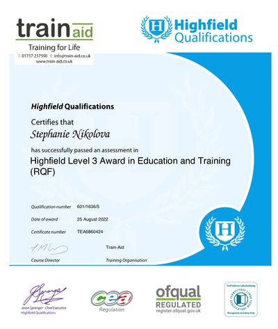 Teaching Certification