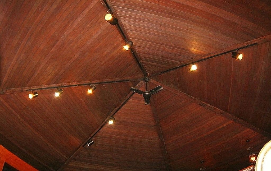 Wood Cathedral Ceiling in the Great Room