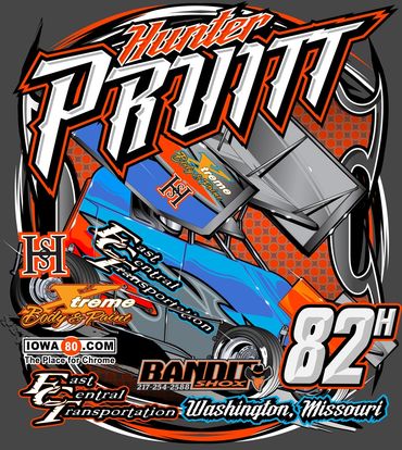 micro sprint racing shirts