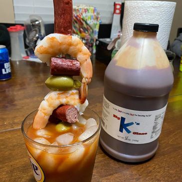 Amazing For Bloody Mary's
Glaze Your Extra's & Then Add To The Mix (Courtesy Of Ron M.)