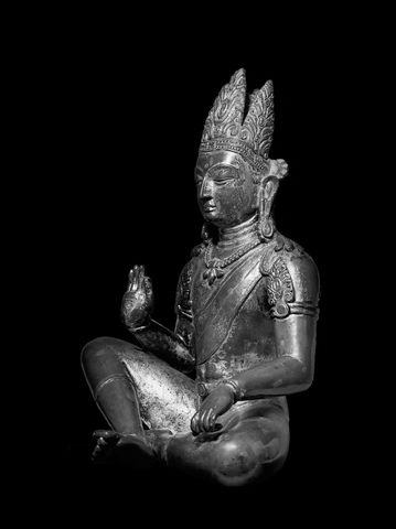 Hollywood Galleries Nyingjei Lam collection 菩薩道收藏 Tubo Tibet 9th century Manjusri Bodhisattva