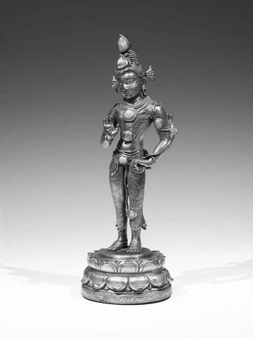 Hollywood Galleries Nyingjei Lam collection 菩薩道收藏 Silver Bodhisattva Akasagarbha