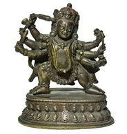 Krishna Yamari 黑閻魔敵
Tibet 西藏
14th century 十四世紀
10 cm H 
Hollywood Galleries 東寶齋 喜馬拉雅佛像藝術古玩店 Himalaya
