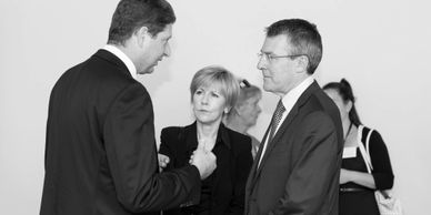 Phil with community and industry leaders