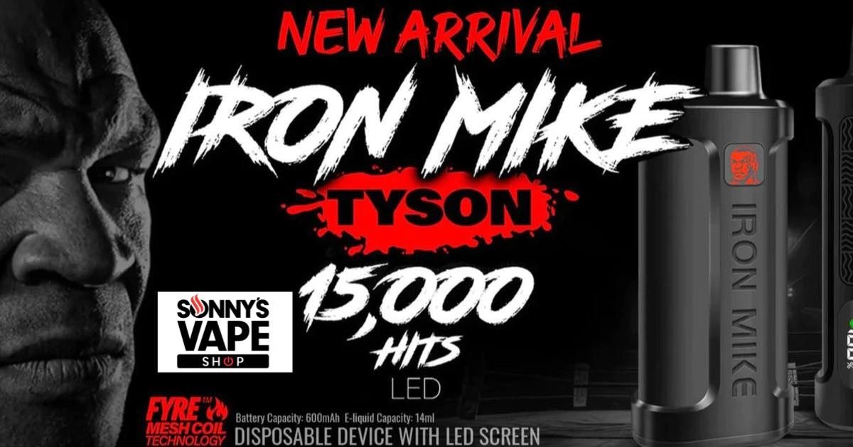Iron Mike Tyson Fyre Mesh Led screen disposable device 