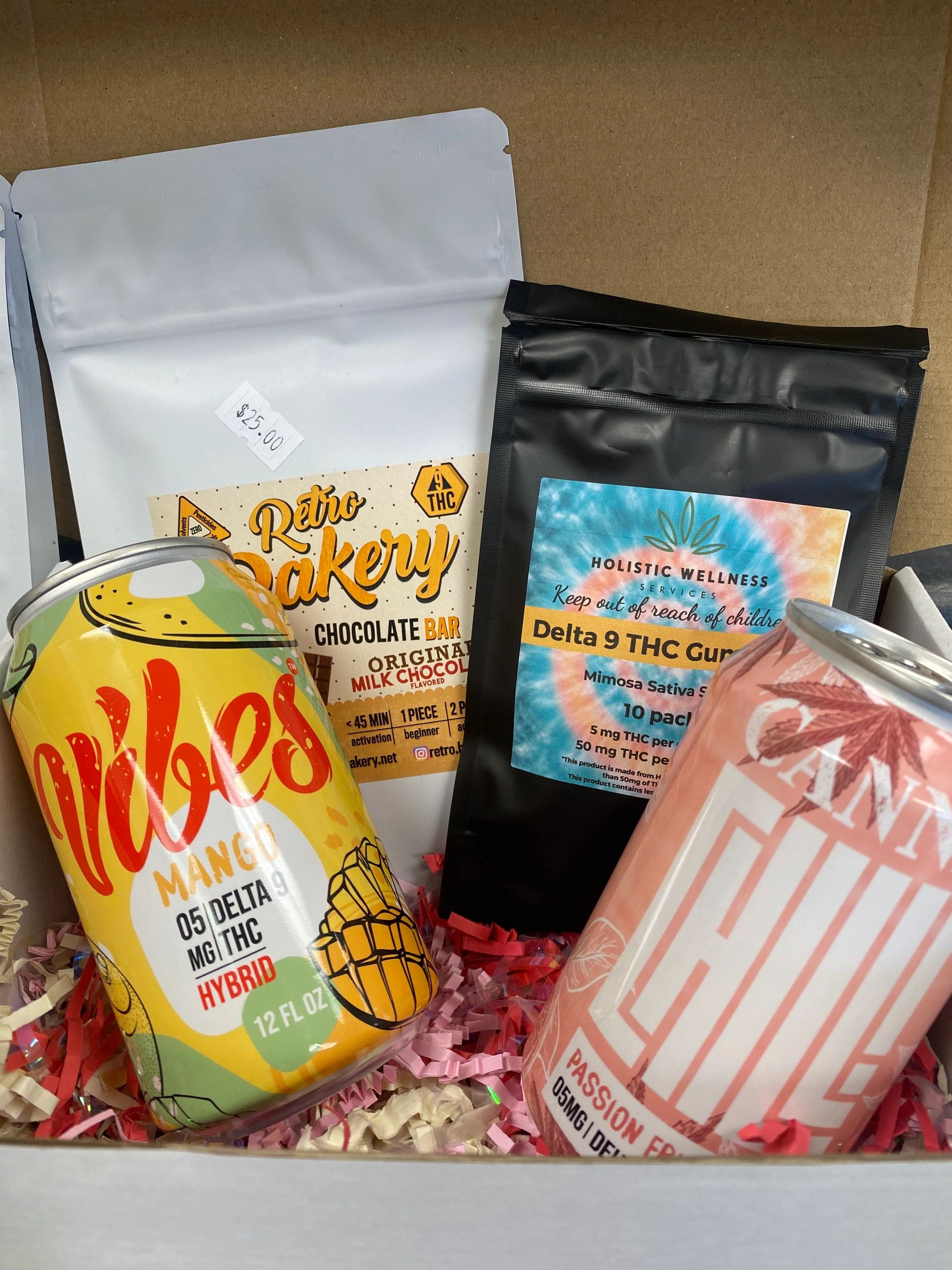 hemp derived cannabis THC products.