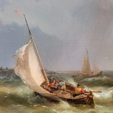 Hermanus Koekkoek "On the Scheldt"