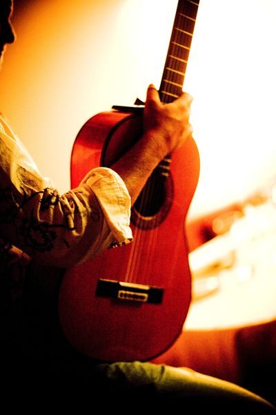 Flamenco guitarist composer Berto Boyd