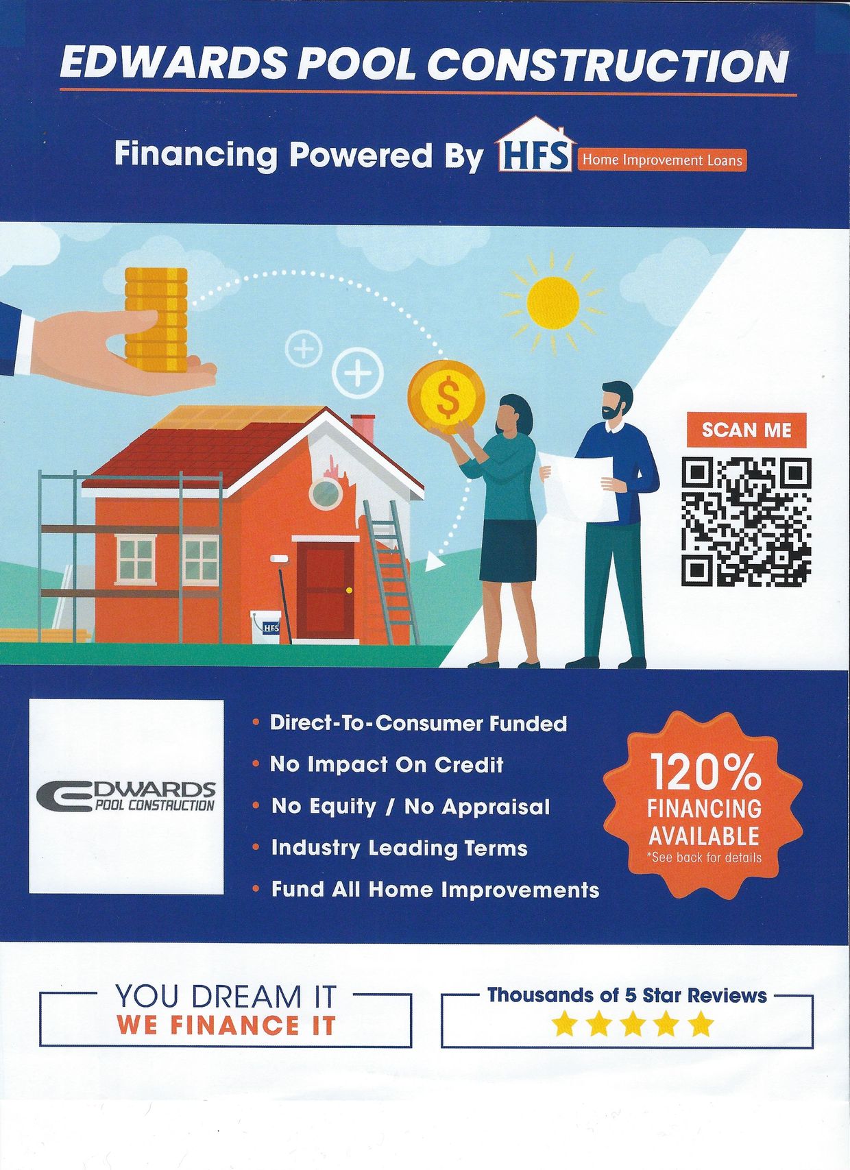 Edward's pool construction