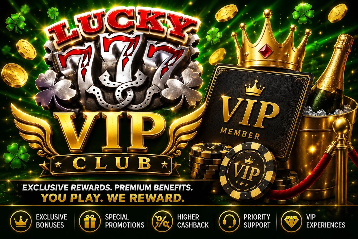 Luxurious VIP club promotion with exclusive rewards and benefits.