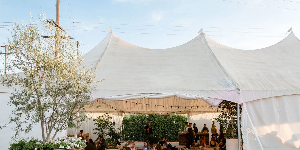 Rolling Greens is a multi-use urban oasis located in the middle of downtown Los Angeles.