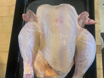 Fresh pasture chicken