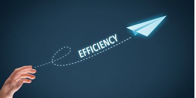 Improved efficiency, less paper