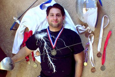 Matthew Carauddo (12+ Saber Fencing Medals)