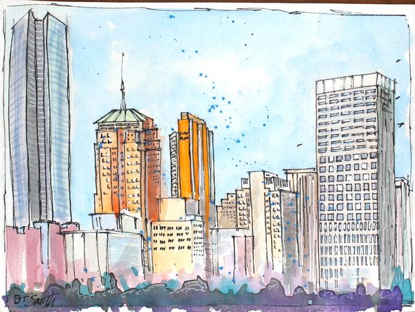 Oklahoma City Skyline