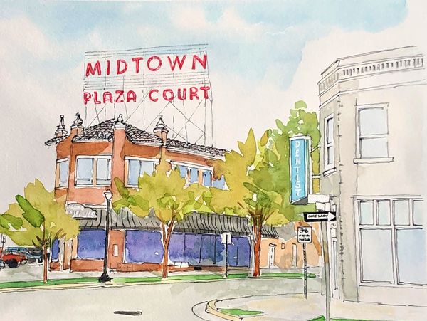 Midtown Plaza Court Building in Oklahoma City, OK in the Midtown District.