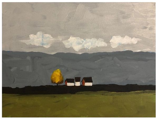 Distant Farmhouse