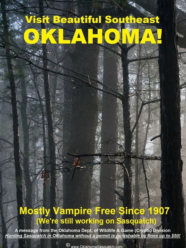 Oklahoma Travel Poster (spoof)