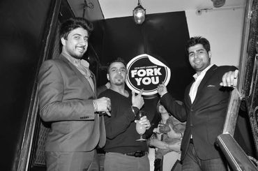 Ankkit Bahadur with singer Jazzy B.