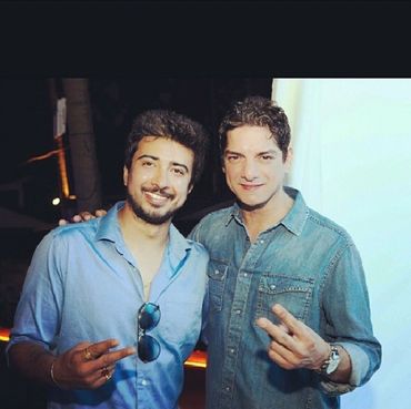 Ankkit Bahadur with DJ Aqeel.