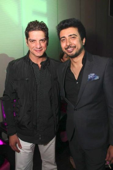 Ankkit Bahadur with DJ Aqeel.
