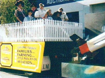 Australia Day Pageant 26/1/1986 The floats en route to Salisbury Oval