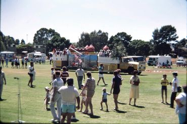 Australia Day Pageant 26/1/1986 The floats on Salisbury Oval