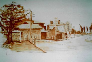 John St Paintings 1986 in Salisbury Institute
