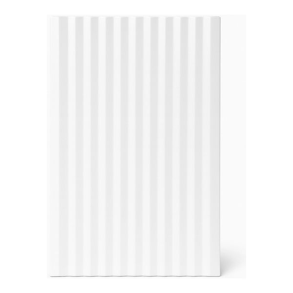 Fluted White Cabinet Door