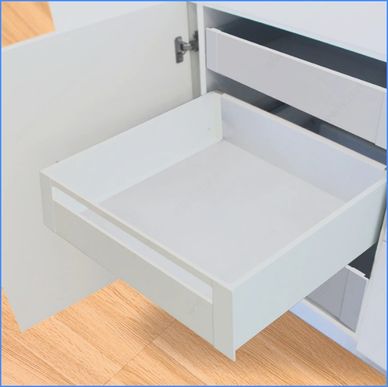 cabinet trays white