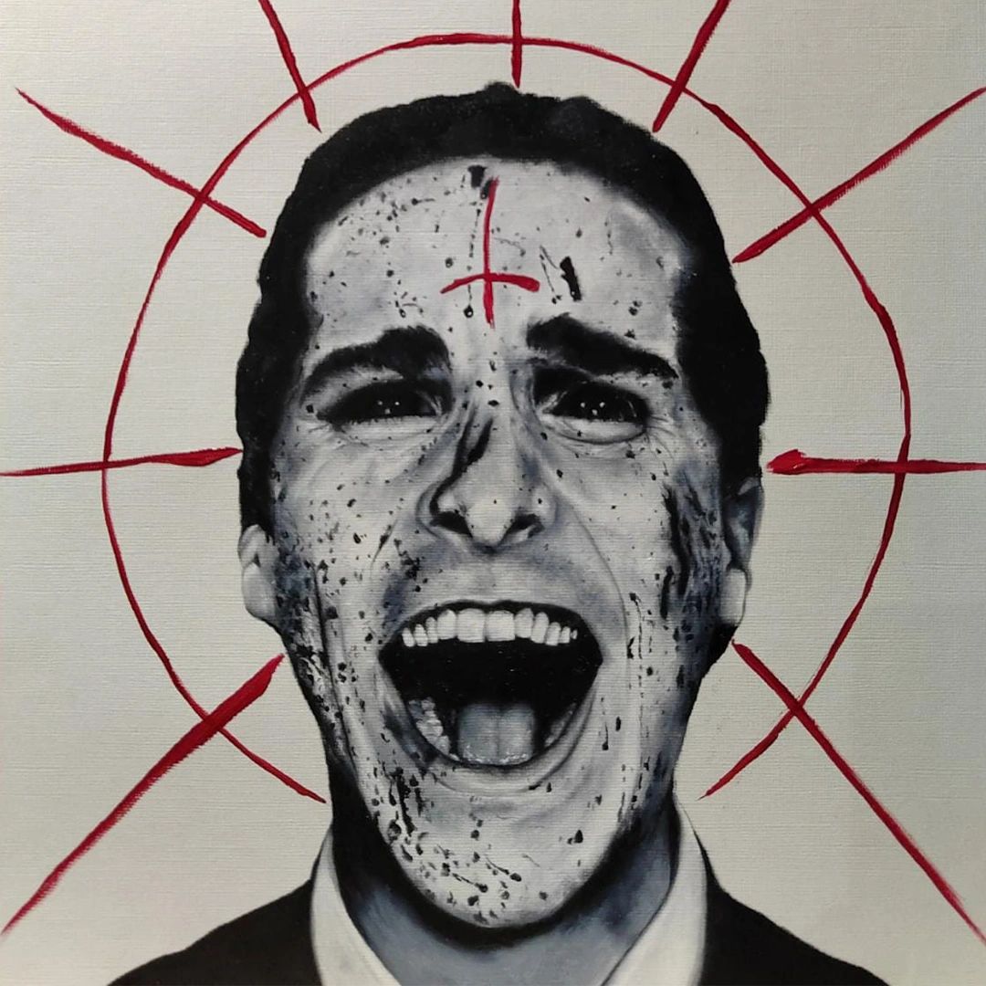 Christian Bale Portrait - DennysPaints Jake Dennys