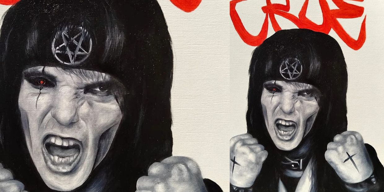mick mars portrait motley crue painting