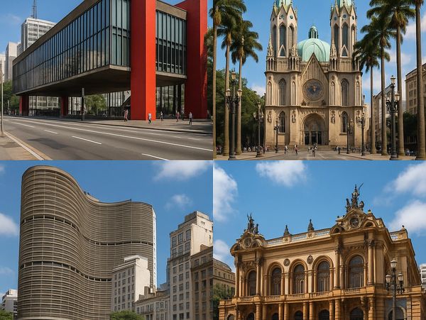 Pontos turisticos de São Paulo