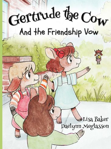 When a special visitor comes to Gertrude's school to learn about America, why do Gertrude and her fr