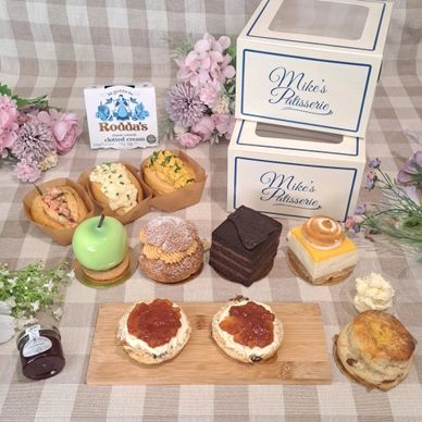 afternoon tea delivery patisserie delivery clevedon bristol weston bath somerset