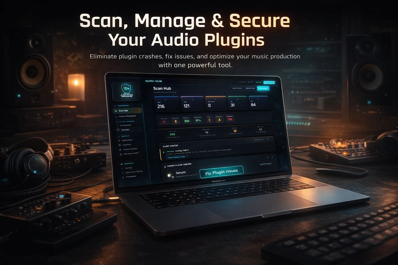 Audio Plugin Warden VST AAX AU Plugin Manager for ALL DAWs