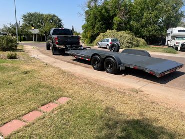 20' car trailer