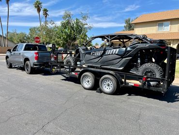 utility trailer canam