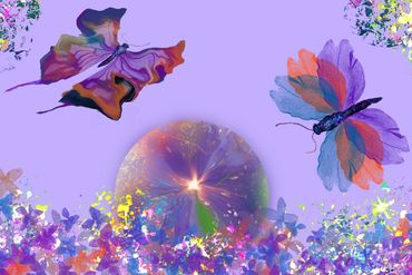 Purple Butterflies