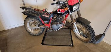 motorcycle, trail bike, motorcycle storage, storing your motorcycle