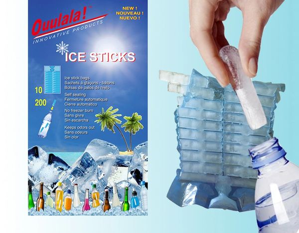  OUULALA! Ice Sticks Blue Poster 