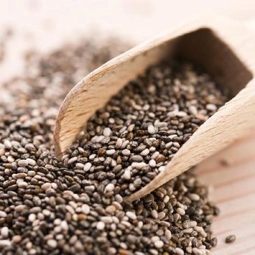 Chia seeds are a natural superfood that is great for a dog's diet. Loaded with Omega-3 benefits