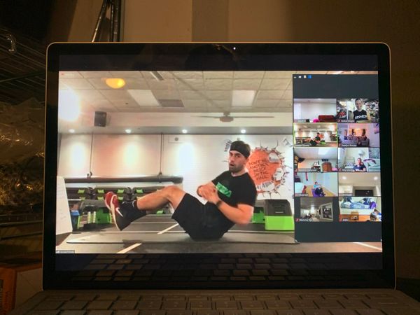 Escape Fitness NOW live online group exercise class