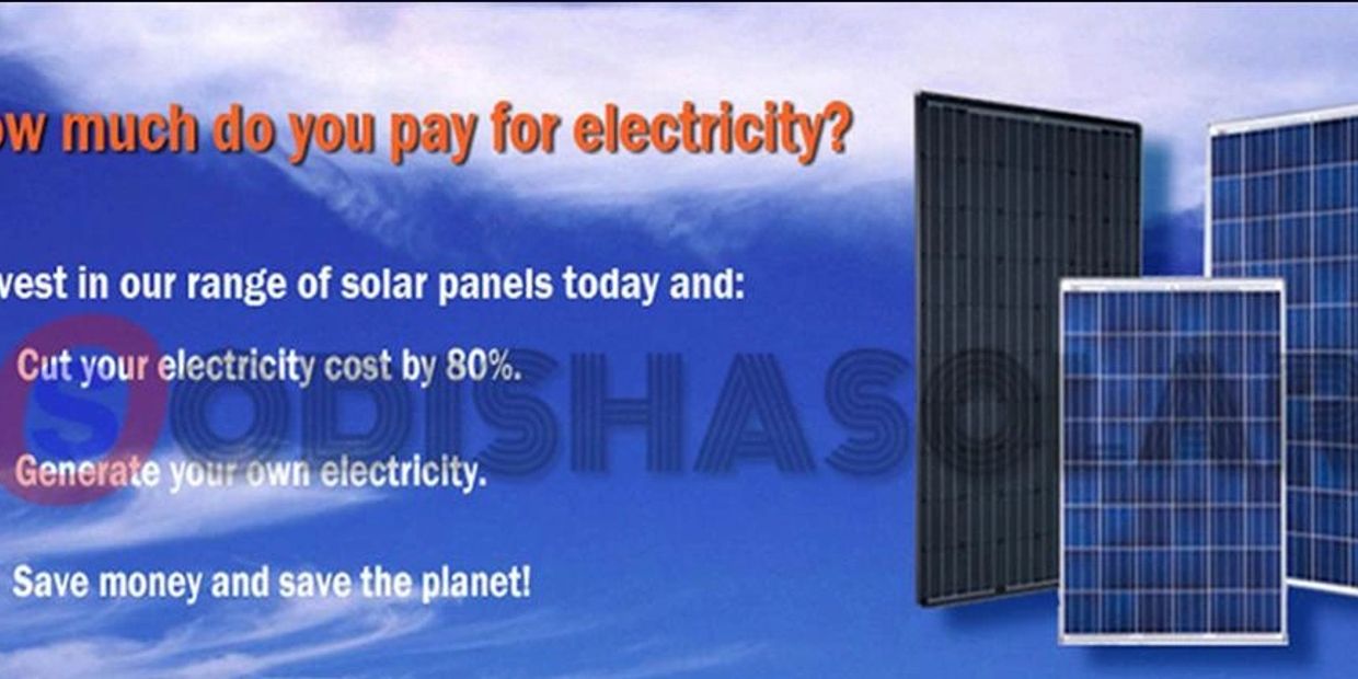 saving electricity by solar panel