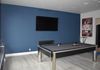 AFTER: Stairwell / Pool Table area