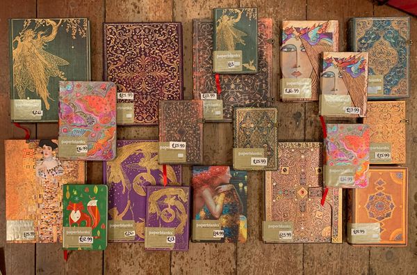 Paperblanks journals - priced as shown.