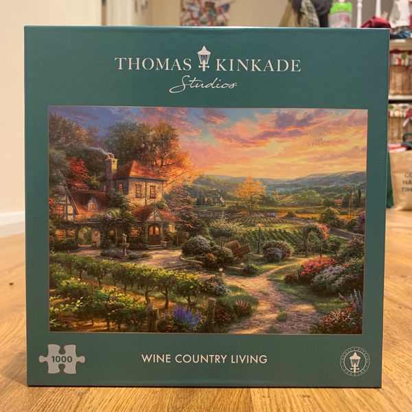 Thomas Kinkade Wine Country Living - 1000pcs - £15