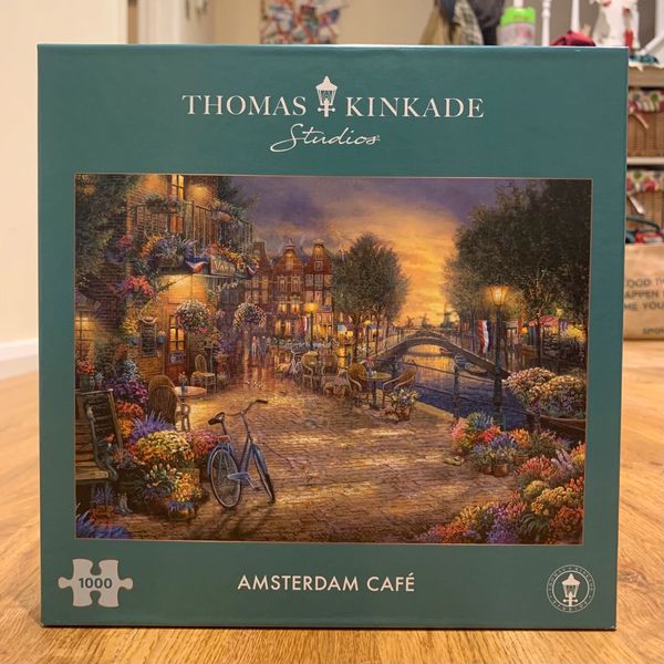 Thomas Kinkade Amsterdam Cafe - 1000pcs - £15