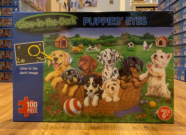 Glow-in-the-dark Puppies' Eyes - £9